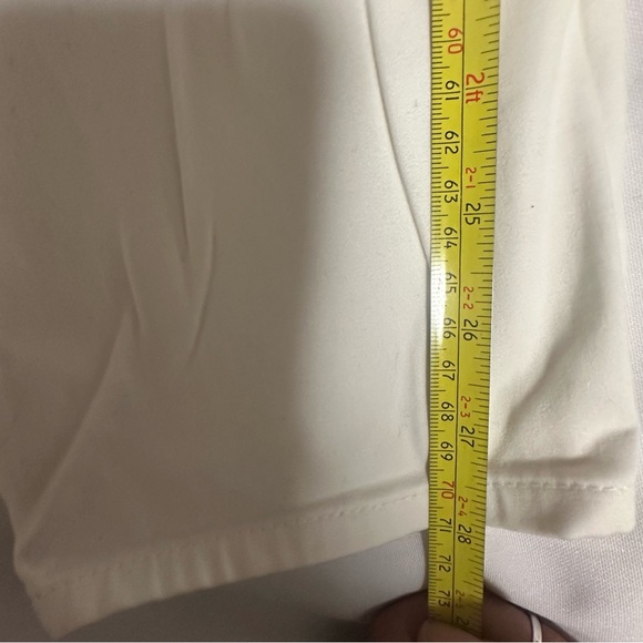 Adriano Goldschmied Women's jeans the Stevie ankle slim straight ankle White 28R - Picture 13 of 16